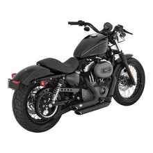 Load image into Gallery viewer, Vance &amp; Hines Shortshots Staggered Exhaust Black 2004-2013 Sportster
