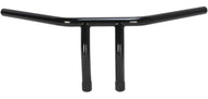 Handlebars 6 in. High T-Bar 1 in. (25mm) - Black with Wiring Dimples - EMGO 07-93421B