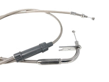 Load image into Gallery viewer, Braided Throttle Cable for Suzuki VZ800 Marauder +15cm Longer Than Stock - Highway Hawk H20-0175
