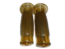 Load image into Gallery viewer, Replica Beston Vintage Style Ribbed 7/8 inch (22mm) Handlebar Grips Rubber - Gel Brown
