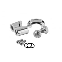 Load image into Gallery viewer, Dual (2) Custom Micro Switch Buttons for 7/8 in. (22mm) Handlebars - Chrome - Motone Customs MME003
