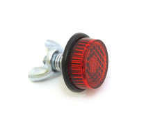 Load image into Gallery viewer, Licence/Number Plate Reflectors, Reflective Mounting Bolts Pair (2) - Red - Chris Products 19781
