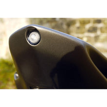 Load image into Gallery viewer, HIGHSIDER 255-015 LED Tail Light "MONO" Clear Lens - Black ** < 2 cm wide **
