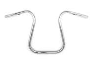 Anfora 15 in. High Handlebars - 1 inch (25mm) Chrome - Highway Hawk H55-4012