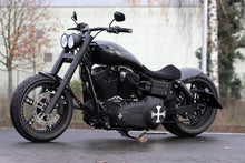 Load image into Gallery viewer, Thunderbike 22-72-121 Clutch (Derby) Cover "Cross" Design fits Harley-Davidson Softail, Dyna, Touring Twin Cam models
