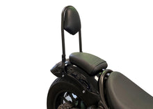 Load image into Gallery viewer, Sissybar Wide Black for Honda CMX 500 Rebel
