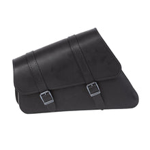 Load image into Gallery viewer, Ledrie HLZAD2-2023 Frame Bag Black 6.5 Litres fits Yamaha, Suzuki &amp; Harley Sportster made from Genuine Real Leather
