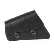 Ledrie HLZAD2-2023 Frame Bag Black 6.5 Litres fits Yamaha, Suzuki & Harley Sportster made from Genuine Real Leather