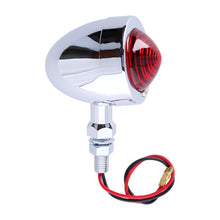 Load image into Gallery viewer, Long Stem Bullet Red Marker Side Light Motorcycle/Trike
