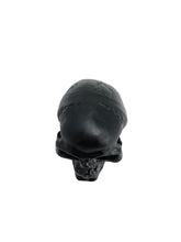 Load image into Gallery viewer, Cracked Skull Ornamental Statue for Fenders or Bonnet Mascot - Black - Highway Hawk H02-086B
