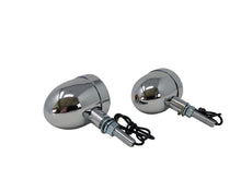 Load image into Gallery viewer, Turn Signal Bullet Lights Pair (2) - Chrome
