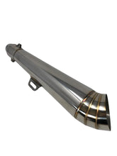 Load image into Gallery viewer, GP Silencer &quot;Type 1 &quot; Stainless Steel 51mm Handmade 40cm Long
