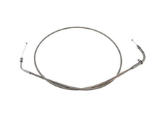 Load image into Gallery viewer, Braided Throttle Cable for Yamaha XVS1300 Midnight Star (V-Star) +15cm Longer Than Stock - Highway Hawk H20-02121
