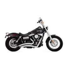 Load image into Gallery viewer, Vance &amp; Hines 23371 PCX Chrome Big Radius 2-into-2 Exhaust fits Harley-Davidson 2006-2017 Dyna
