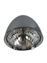 Load image into Gallery viewer, Custom 7 inch Headlight Bullet (Cone) Shape - Chrome - Highway Hawk H68-0331

