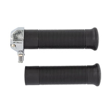 Load image into Gallery viewer, Rubber Riffle 1 inch (25mm) Grips with Throttle Assembly Universal fits - Highway Hawk H45-006
