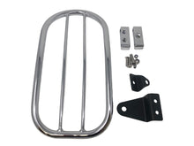 Load image into Gallery viewer, Solo Tubular Luggage Rack + Bracket fits Kawasaki Vulcan S (EN650) - Chrome - Highway Hawk H664-0131
