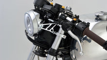 Load image into Gallery viewer, HIGHSIDER 220-609 CNC Alu Headlight Bracket Set Short for 42-43 mm Forks - Chrome
