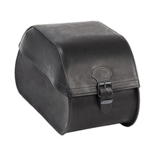 Load image into Gallery viewer, Ledrie HLZAD2-1043 Saddlebag Set Rigid Black 40 Litres fits Suzuki,Yamaha Cruisers Selected Models made from Genuine Real Leather
