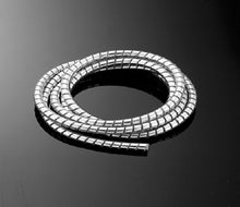 Load image into Gallery viewer, Chrome Spiral Cable Wrap, Wire Tidy 6mm I.D. fits Motorcycle/Trike 150 cm long - Drag Specialties DS223000
