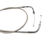Load image into Gallery viewer, Braided Idle Cable for Kawasaki VN900 Vulcan Classic +40cm Longer Than Stock - Highway Hawk H20-02411
