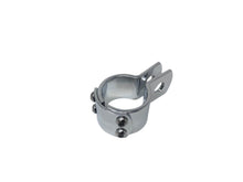 Load image into Gallery viewer, 7/8 Inch (22mm) 3 Piece Clamp Chrome for Footpeg/Spot Light - Motorcycle Storehouse 949965
