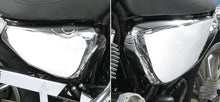 Load image into Gallery viewer, Chrome Oil Tank Cover fits Harley-Davidson Sportster 2014-2022, Right Side - Drag Specialties 0520-3720
