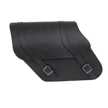 Load image into Gallery viewer, Ledrie HLZAD2-1096 Saddlebag Left Side Black 11 Litres fits Harley-Davidson FXD Dyna - Genuine Real Leather
