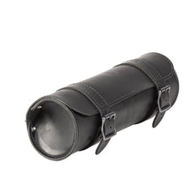 Load image into Gallery viewer, Ledrie HLROL2-1010 Tool Roll / Tool Bag Black with Buckles - Genuine Real Leather
