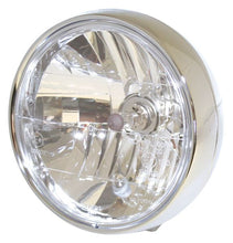 Load image into Gallery viewer, Bottom Mount Headlight &quot;SHIN YO&quot; 6-1/2 inch - Chrome - Highway Hawk H223-054
