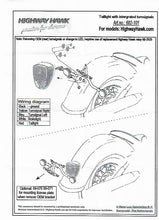 Load image into Gallery viewer, LED Combination Rear Tail Light &amp; Indicators fits Yamaha Drag Star Classic - Highway Hawk H682-101
