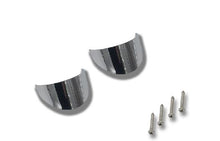 Load image into Gallery viewer, Turn Signal Visors (pair) Chrome fits Suzuki VS VL Intruder (pre-2003) - Highway Hawk H663-051
