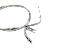 Load image into Gallery viewer, Braided Throttle Cable for Honda VLX, VT600CD Stock Length - Highway Hawk H20-0104
