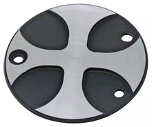 Load image into Gallery viewer, Thunderbike 22-72-111 Ignition (Timer) Cover &quot;Cross&quot; Design fits Harley Softail, Dyna, Touring Twin Cam models
