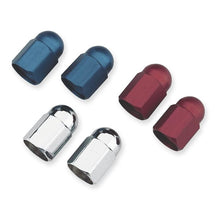 Load image into Gallery viewer, Barnett 704-80-62004 Chrome Tyre Valve Dust Caps (Pair) universal fit, aluminium, screw-on
