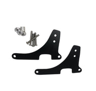 Sissy Bar Brackets Black fits Harley-Davidson XL 883/1200 Sportster 2004 up - Highway Hawk H527-1045AB