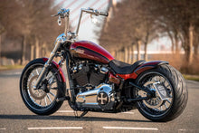 Load image into Gallery viewer, Thunderbike 22-74-190 Clutch (Derby) Cover "Cross" Design fits Harley-Davidson Softail, Sport Glide FLSB Milwaukee Eight models
