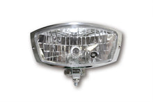 Load image into Gallery viewer, HIGHSIDER 223-055 Headlight 5-3/4 inch &quot;OREGON&quot; Rectangular Bottom Mount - Chrome
