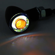 Load image into Gallery viewer, HIGHSIDER 204-173 LED indicator/ Position Light "APOLLO BULLET" Smoke Lens (Pair) - Black
