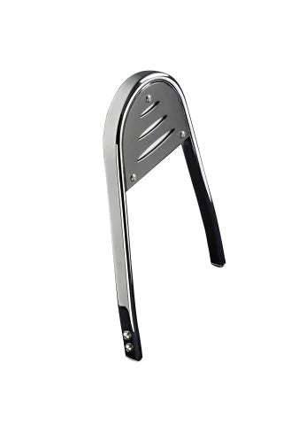 Slotted back plate for Highway Hawk Comfort Sissy Bar - Black - Highway Hawk H52-96201AB