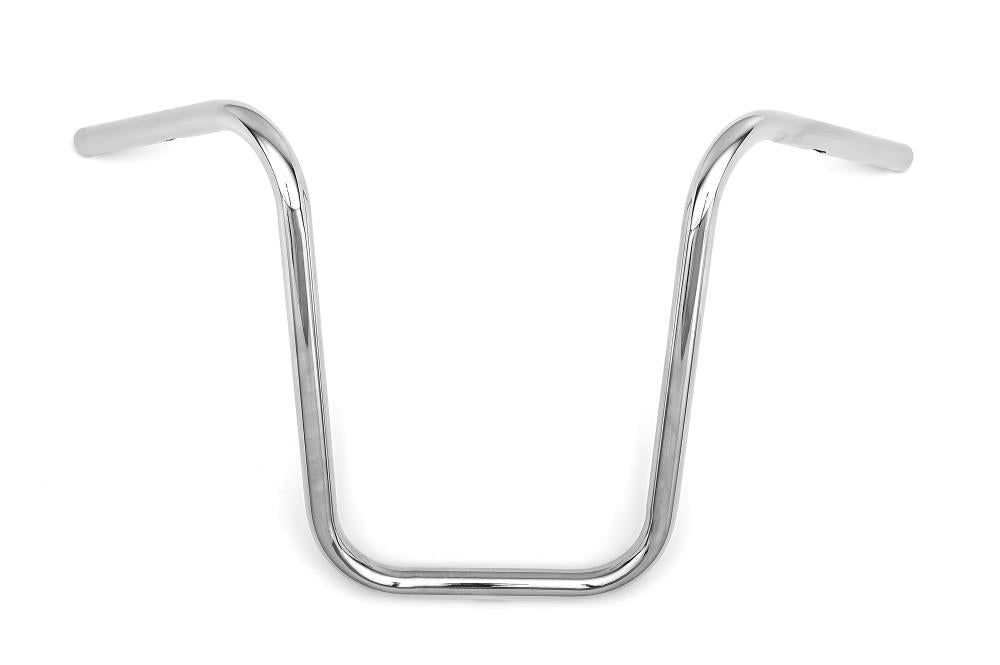 Narrow Ape 16 in. High Handlebars - 1 inch (25mm) Chrome - Highway Hawk H55-4031