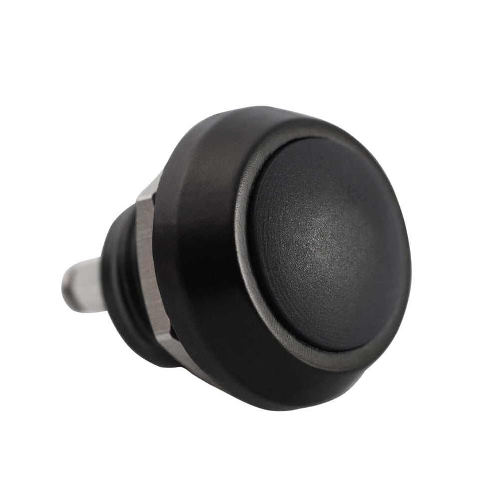 Single (1) Custom Micro Switch Button - Black - Motone Customs MME005