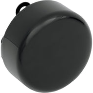 Black Round Horn Cover Replacement for Harley-Davidson Cowbell - Drag Specialties 2107-0044