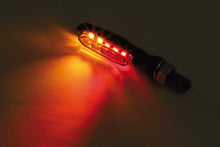 Load image into Gallery viewer, HIGHSIDER 254-270 LED Combi Rear Tail Light + Indicators "SONIC-X1 inch (pair) - Black
