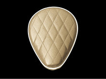 Load image into Gallery viewer, Le Pera Custom Motorcycle Solo Seat Gold Metal Flake + Mounting Bracket
