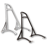 Burly Sissy Bar fits Harley-Davidson Sportster 2004-22, chrome or black, choice of heights