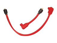 Taylor Sumax S20233 Ignition Leads Spark Plug Wires Red for Harley-Davidson Touring 1999-06 with Carb