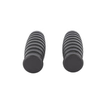 Load image into Gallery viewer, Motorcycle Hand Grips Street Black for 1 inch (25mm) Handlebars without Throttle Assembly - Highway Hawk H45-1200B
