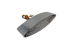 Load image into Gallery viewer, Taillight Tech Glide / Snake Eye, LED - Clear Lens, Chrome
