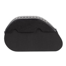 Load image into Gallery viewer, Ledrie HLZAD2-1037N Saddlebag Set Rigid Studded 27 Litres fits Harley,Kawasaki,Suzuki,Yamaha made from Genuine Real Leather
